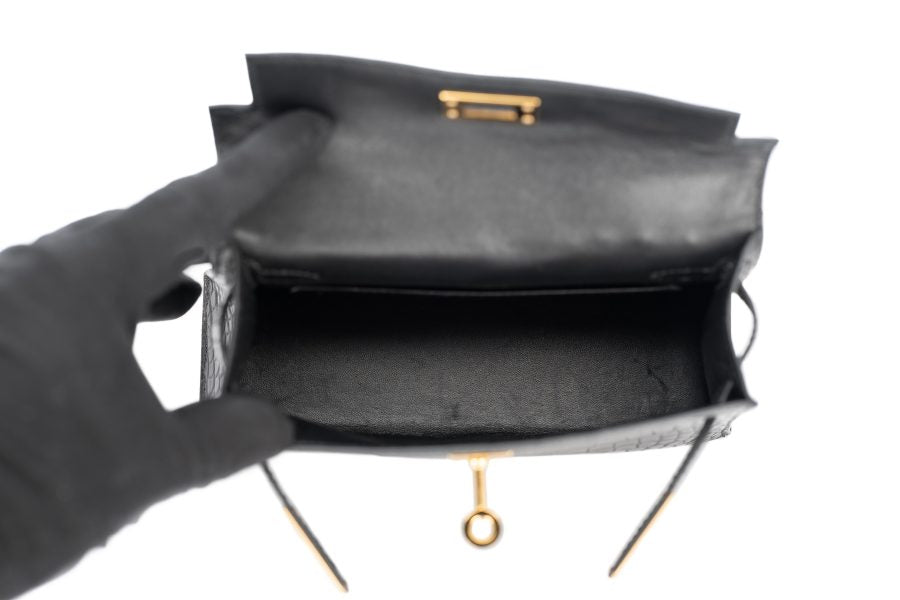 Genuine Leather Hermes Inspired Alligator bag