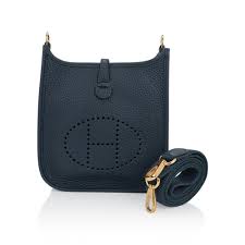 Genuine Togo Calf skin Hermes inspired cross body bag